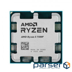 Процесор AMD Ryzen 5 7500F 3.7GHz AM5 Tray (100-000000597)