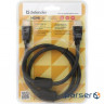 Кабель мультимедійний HDMI to HDMI 1.0m HDMI-03PRO Defender (87340)