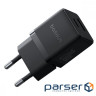 Зарядний пристрій Baseus 1xUSB-C 30W + 1xUSB + cable USB-C to USB-C 60W 1.0m (P1011160A113-01)