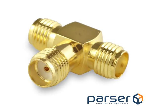 Спліттер SMA Female 3Х (мама, гніздо), трійник розгалужувач, ціна за 1 шт (YT42270)