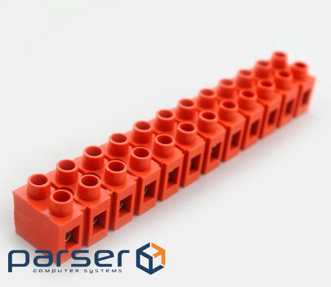 Клемний блок H2519-12P 36A / 660V, матеріал мідь, переріз дроту 0.5-6мм2 2