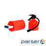 Флеш накопичувач USB 64Gb ColorWay "Fire Extinguisher", Red, USB 3.0 (CW-USBFE64)