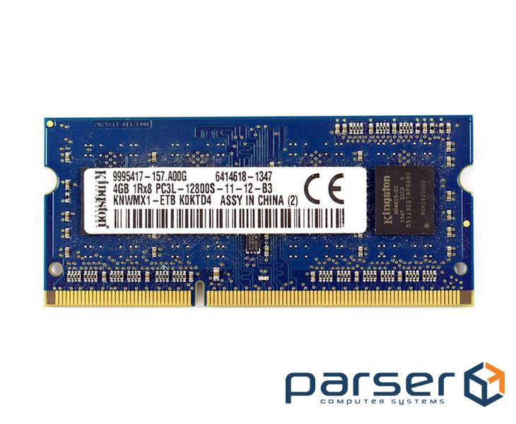 Memory module KINGSTON SO-DIMM DDR3L 1600MHz 4GB (KNWMX1-ETB)