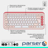 LOGITECH POP ICON COMBO - ROSE - US INT"L - BT - INTNL-973 (920-013142)