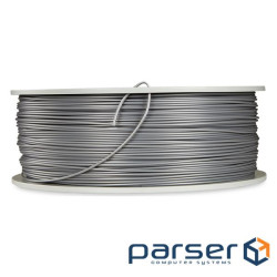 PLA-волокно Verbatim для 3D-принтера 1,75 мм, 1 кг -Сірий (сріблястий-металевий) (55319)