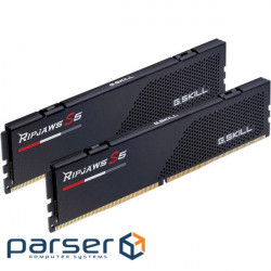 Модуль пам'яті G.SKILL Ripjaws S5 DDR5 6000MHz 32GB Kit 2x16GB (F5-6000J3238F16GX2-RS5K)