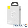 Cable Baseus Superior Series USB to M+L+C 3.5A 1.5m White (CAMLTYS-02)