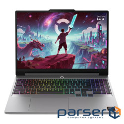 ноутбук 15.3FM_165Hz/R7 250/16/512/RTX 5060 8GB/DO S/BL/Luna Grey/2Y LENOVO LOQ 15AHP11 (83TN00BDRA