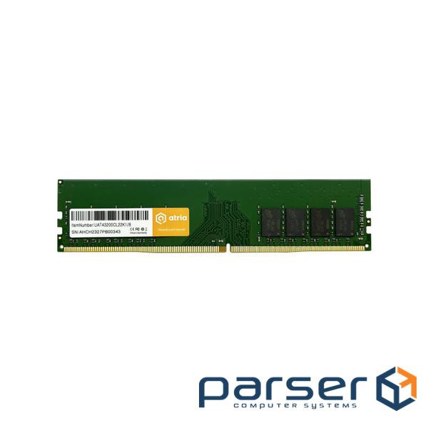 Memory module ATRIA DDR4 3200MHz 8GB (UAT43200CL22K1/8)