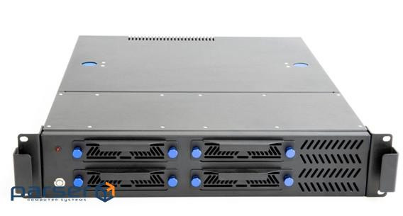 4x3,5 HotSwap, MicroATX, глибина 545мм (CSV 2U-MC4HS)