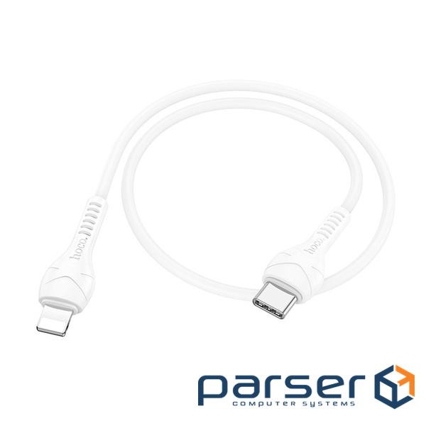 Кабель Hoco X37, Type-C-Lighting, 27W, White, довжина 0.5м, BOX (Hoco X37TLW)