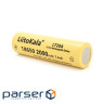 Акумулятор 18650 2000mah (1900-2000mah), 3.7V(2.75-4.2V), Yellow Liitokala (Lii-LT20A)