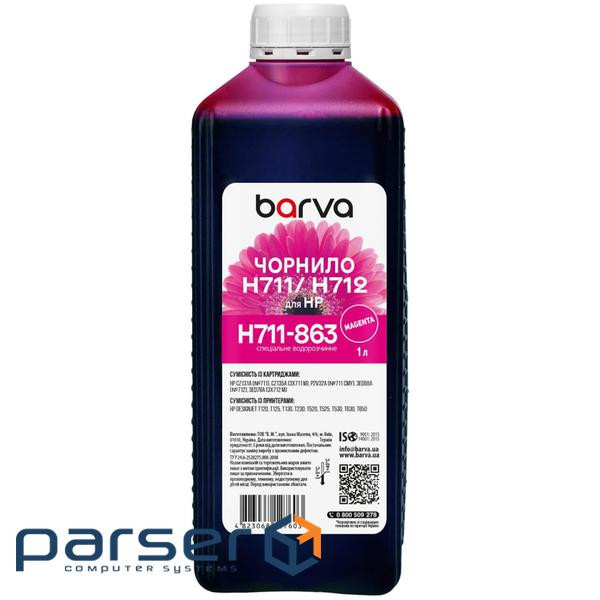 Чорнило Barva HP 711/712 1L M, water-soluble (H711-863)