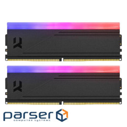 Модуль пам'яті GOODRAM IRDM RGB Black DDR5 6000MHz 64GB Kit 2x32GB (IRG-60D5L30/64GDC)