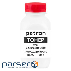Тонер XER C230/C310/C410, 80 г, Magenta Patron (PN-XC230-M-080)