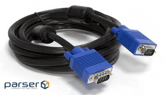 VGA cable 15M-15M, 10.0 m, with ferrites, shielded (S0228)