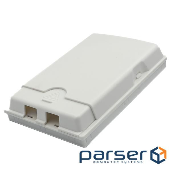 Абонентська розетка FTTH, для 2xSC simplex/ LC duplex (LW-FTTH-ZMH-12)