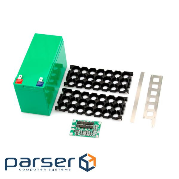 Корпус для складання акумуляторів типу 18650 (150*65*97) (Кришка+соти+плата+корпус) (1506597) ) (1506597)