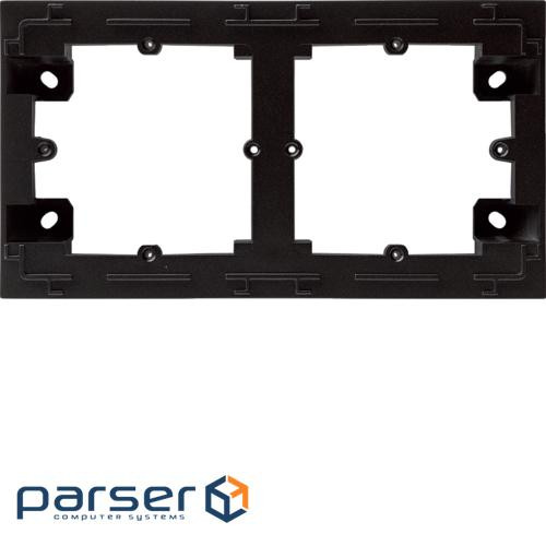 Адаптер з/в 2Х, Lumina-Intens, чорний (WL5823)