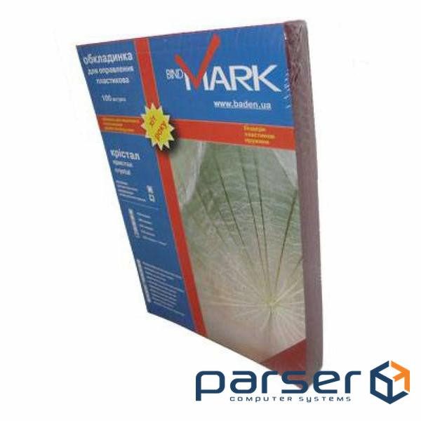 Обкладинка для палітурки bindMARK пл. Кристал А4 200 мкн (100 шт.) бесцв . (40192)