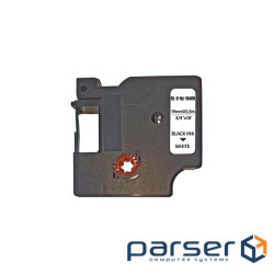 Ribbon for label printer UKRMARK RL-D-Po-18484-BK / WT polyester ribbon with reinforced hell (CD18484)