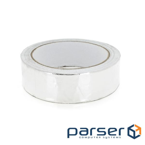 Алюмінієва фольга на клейкій основі ширина 30мм, довжина 20м (YT-SAF-30) (YT-SAF-30)