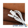 Кабель HOCO X25 Soarer USB-A to Lightning 1м White (6957531080114)
