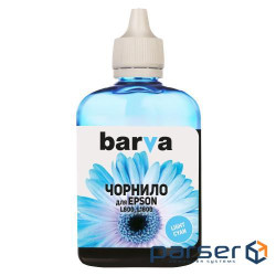 Чорнило Barva Epson L800, L805, L810, L850, L1800, Light Cyan, 90 мл (I-BAR-E-L800-090-LC)