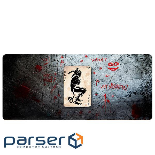 Килимок 300*800 тканинний "Джокер карта" з бічним прошивкою, товщина 3 мм, (BM13) , (BM13)