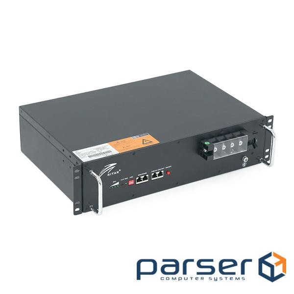 Акумуляторна батарея Ritar LiFePO4 25,6V 100Ah с Bluetooth, 2560Wh BMS100@ (R-LFP 25.6V 100Ah Bluet)