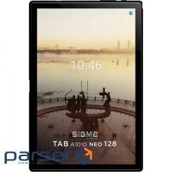 Tablet PC Sigma mobile Tab A1010 Neo 4/128GB 4G Dual Sim Black+Czech (TAB A1010 Neo 4/128GB Black