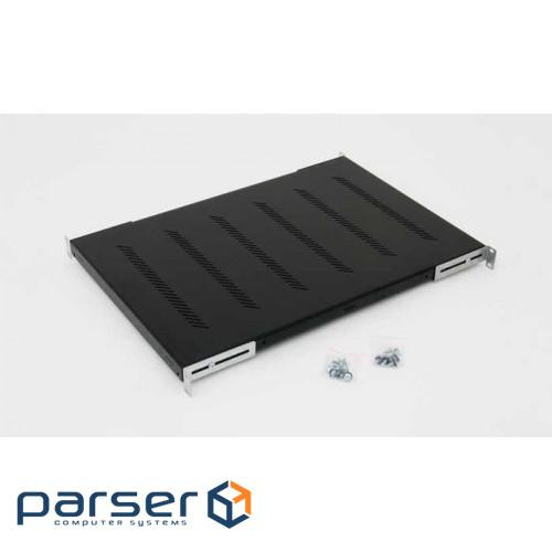 19'' Монтажна стаціонарна полиця (550 мм), до 80 кг (RAB-UP-550-A4)