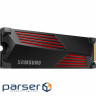 SSD SAMSUNG 990 Pro w/heatsink 2TB M.2 NVMe (MZ-V9P2T0CW)