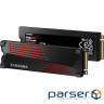 SSD SAMSUNG 990 Pro w/heatsink 2TB M.2 NVMe (MZ-V9P2T0CW)