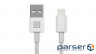 Дата кабель USB 2.0 AM to Lightning 1.0m MFI TPE White REAL-EL (EL123500055)