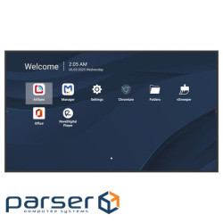 55"UHD РК дисплей, 500nits, 5000:1, 8G RAM/32GB, H DMI-IN*3, HDMI-OUT*1, USB-A* (CDE5531-1C    )