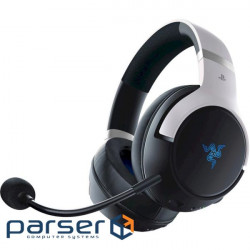 Навушники Razer Kaira Pro Hyperspeed for PS5 Bluetooth White-Black (RZ04-04030200-R3G1)