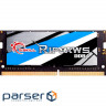 Модуль пам'яті G.SKILL Ripjaws SO-DIMM DDR4 2666MHz 16GB (F4-2666C19S-16GRS)