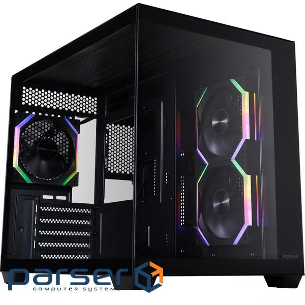 Корпус 1stPlayer BV6-BK-2FH7R-1FH7 Black