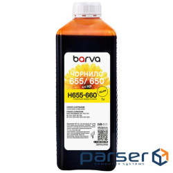 Чорнило Barva HP 655/650 1 л, Yellow (H655-660)