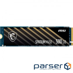 SSD MSI Spatium M450 500GB M.2 NVMe (S78-440K220-P83)