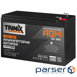 Свинцово-кислотная аккумуляторная батарея Trinix TRINIX SUPER CHARGE 9А•ч 12В