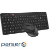 Комплект бездротовий A4TECH Fstyler FG2400 Air Black (FG2400 Air2 (Black))