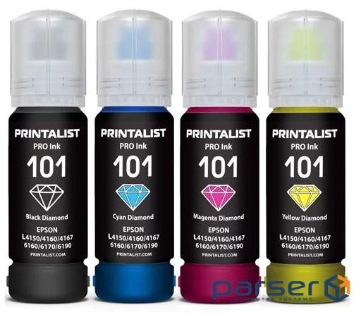 Чорнило Printalist Epson L4150/4160 4х70г B/C/M/Y (PL101SET)