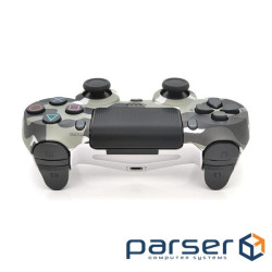 Бездротовий геймпад для PS4 SONY Wireless DUALSHOCK 4 (Haki / Silver), 3.7 (PS4 SONY Wireless-H / S)