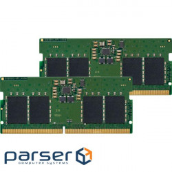 Memory module KINGSTON KVR ValueRAM SO-DIMM DDR5 4800MHz 32GB Kit 2x16GB (KVR48S40BS8K2-32)