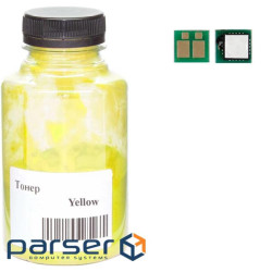 Тонер+девелопер+чіп АНК для Canon IR C3025/C3025i, С-EXV54 бутль 270г Yellow (3204207)
