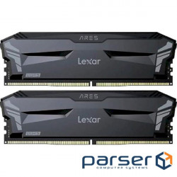 Memory module LEXAR Ares Matt Black DDR4 3600MHz 16GB Kit 2x8GB (LD4BU008G-R3600GD0A)