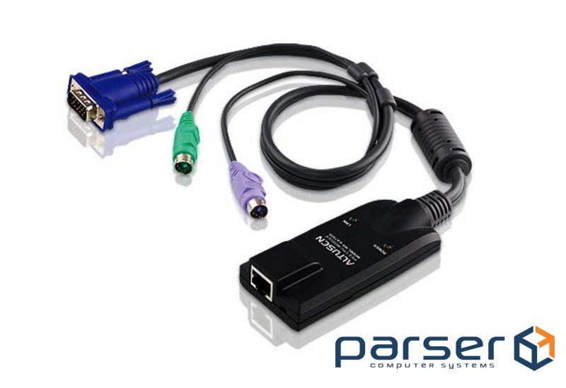 KVM кабель-адаптер, PS / 2, Cat 5e до 40 м . (KA7520-AX)