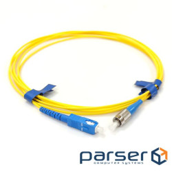 Патчкорд SC/UPC-FC/UPC SM 10м Simplex Slim (UPC-10SCFC(SM)S(ON)S)